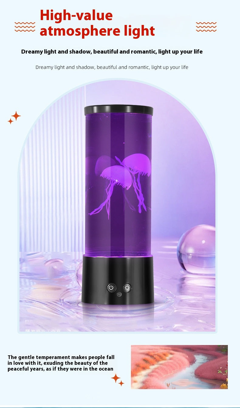 Nordeliq Jellyfish stämningslampa – detaljbild