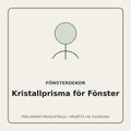 Preliminär produktbild – Nordeliq Kristallprisma för Fönster