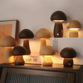 Nordeliq Mushroom Touch-lampa i varm nordisk miljö