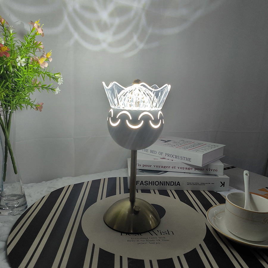Nordeliq uppladdningsbar bordslampa – detaljbild